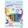 Фломастеры с кистью ЮНЛАНДИЯ «ЮНЫЙ ВОЛШЕБНИК», 12 цветов, вентилируемый колпачок