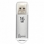 Флеш-память SmartBuy V-Cut 16 Gb USB 2.0 серебристая