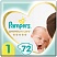 превью Подгузники 72 шт. PAMPERS (Памперс) Premium Care Newborn, размер 1 (2-5 кг)