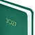 превью Ежедневник датированный 2027, А5, 138×213 мм, BRAUBERG «Select», балакрон, зелёный
