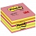превью Блок-кубик Post-it (76*76мм, 5 цветов неон розовый, 450 листов)