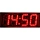 Часы электронные 413-G, цвет свечения зеленый 0.3Кд, 460×180x75мм