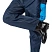 превью Комбинезон многоразовый с капюшоном Jeta Safety JPC75b синий 55 г/кв.м (размер XL)