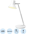 Светильник Camelion KD-802 C01 белый LED(8Вт, 580лм, рег. ярк и цвет. темп)