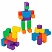 превью Магнитный конструктор MAGNETIC CUBES «КУБИЧЕСКИЙ», 48 магнитных кубиков, BRAUBERG KIDS