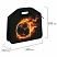 превью Папка-сумка ЮНЛАНДИЯ, 1 отделение, фетровые ручки, 34×30х11 см, Fire ball