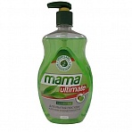 Средство для мытья посуды Mama Ultimate Зеленый чай 1 л (концентрат)