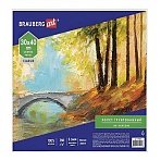 Холст на картоне Комус Арт Студия 35×45см,100% хлопок, мелкое зерно,280г/м2