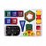 превью Магнитный конструктор BIG MAGNETIC BLOCKS-64, 64 детали, с колесной базой, BRAUBERG KIDS