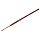 Кисть художественная щетина Гамма «Пейзаж», плоская, укороченный ворс №2, длинная ручка