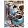 Бизнес-тетрадь Проф-пресс Крепкий кофе А4 96 листов цветная в клетку на скрепке (200×173 мм)
