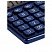 превью Калькулятор настольный Eleven SDC-810NR-NV, 10 разрядов, двойное питание, 127×105×21мм, темно-синий