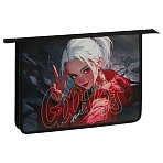 Папка для тетрадей 1 отделение, ArtSpace «Good Mood», А4, пластик, на молнии