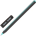 Ручка шариковая Attache Meridian синяя (черно-бирюзовый корпус, толщина линии 0.35 мм)