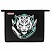превью Папка для тетрадей ПИФАГОР А5, 1 отделение, пластик, на молнии, White tiger