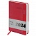 превью Ежедневник датированный 2024 А5 138×213мм BRAUBERG Pocket, под кожу, карм, держатель для ручки, красный