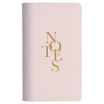 Блокнот 130×210мм 48л. линия, скрепка, Be Smart Notes розов, N3648