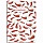 Тетрадь 40 л. в клетку обложка SoftTouch, бежевая бумага 70 г/м2, сшивка, А5 (147×210 мм), HOT PEPPERS, BRAUBERG