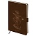 превью Записная книжка А5 80 л., ЛАЙТ, кожзам, Greenwich Line «Outline. Angel from heaven», с замком, тиснение фольгой, внутренний карман, блок в точку