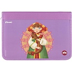 Папка для тетрадей Комус Три Богатыря Любава, А4с рез, ткн,340×235х30, ПТ-Р4