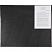 превью Коврик на стол Attache Economy 530×660 мм черный (с прозрачным верхним листом)