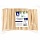 Размешиватель одноразовый деревянный в индивидуальной упаковке 180 мм, КОМПЛЕКТ 250 шт., БЕЛЫЙ АИСТ, 607579