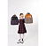 превью Ранец №1School Basic Fashion твид черный, 2 отд., эргоном. спинка