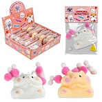 Игрушка-антистресс «ХОМЯЧОК», 6×4 см, ассорти 2 вида, дисплей, JOLLY JOT (ДЖОЛЛИ ДЖОТ)