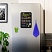 превью Доска на холодильник магнитно-меловая 30×21 см с мелками, магнитом и салфеткой, BRAUBERG