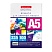 превью Бумага для цветной лазерной печати А5ПЛОТНАЯ 235 г/м2100 л. BRAUBERG DIGITAL145% (CIE)116410