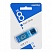 превью Флеш-память SmartBuy Glossy series 8Gb USB 2.0 голубая