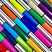 превью Набор линеров для скетчинга SKETCHART В ПВХ кармане 0.4 мм 60 цв 36-0016