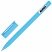 превью Ручка шариковая BRAUBERG TRIOS BLUE, СИНЯЯ, трехгранная, корпус голубой, игольчатый узел 0.7 мм, линия 0.5 мм