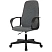 превью Кресло для руководителя Комус Мебель (Easy Chair) 660 серое (ткань, пластик)