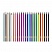 превью Карандаши цветные ПИФАГОР «СКАЗОЧНЫЙ ГОРОД»24 цветачерный пластикзаточенные181585