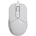 превью Мышь компьютерная A4Tech Fstyler (FM12 WHITE) оптическая 1200dpi/3but