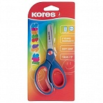 Ножницы детские Kores Softgrip (13 см, с пластиковыми прорезиненными эллиптическими ручками)