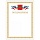 Грамота «Поздравляем», А4, мелованный картон, бронза, бежевая рамка, BRAUBERG