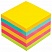 превью Стикеры Post-it Радуга плюс 76x76 мм неоновые 4 цвета (6 блоков по 100 листов)