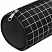 превью Пенал-косметичка BRAUBERG, Checkered, черный, 20×7х7см