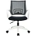 превью Кресло офисное Easy Chair 396 W LT чёрное (сетка/ткань, пластик)