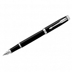 Ручка перьевая Parker «IM Essential Muted Black CT» черная, 0.8мм, подарочная упаковка
