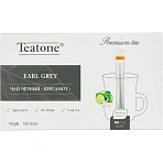 Чай Аромат бергамота TEATONE черный в металл. стике, 100шт/уп. 198