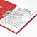 превью Папка-регистратор BRAUBERG с двухсторонним покрытием из ПВХ, 70 мм, красная