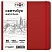превью Скетчбук 80л., 150×150 Гамма «Студия», винный, твердая обложка, на резинке, слоновая кость, 140г/м2