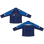 Куртка летняя жен л23-КУ син/вас (р.48-50) 158-164 (серия Л)