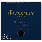 Картриджи чернильные Waterman International, черный, 6шт., картонная коробка