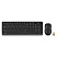 превью Набор клавиатура+мышь A4Tech Fstyler (FG1012 BLACK) клав:черн/сер мышь:черн