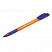 превью Ручка шариковая масляная BRAUBERG «Extra Glide GT Tone Orange», СИНЯЯ, узел 0.7 мм, линия письма 0.35 мм