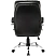превью Кресло для руководителя Комус Мебель (Easy Chair) 515 чёрное (рециклированная кожа, металл хромированный)